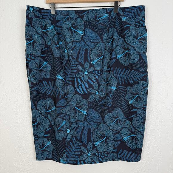 RipSkirt Hawaii Length 3 Pocket Skirt in Maui Moonlight Size XXL - Picture 2 of 4